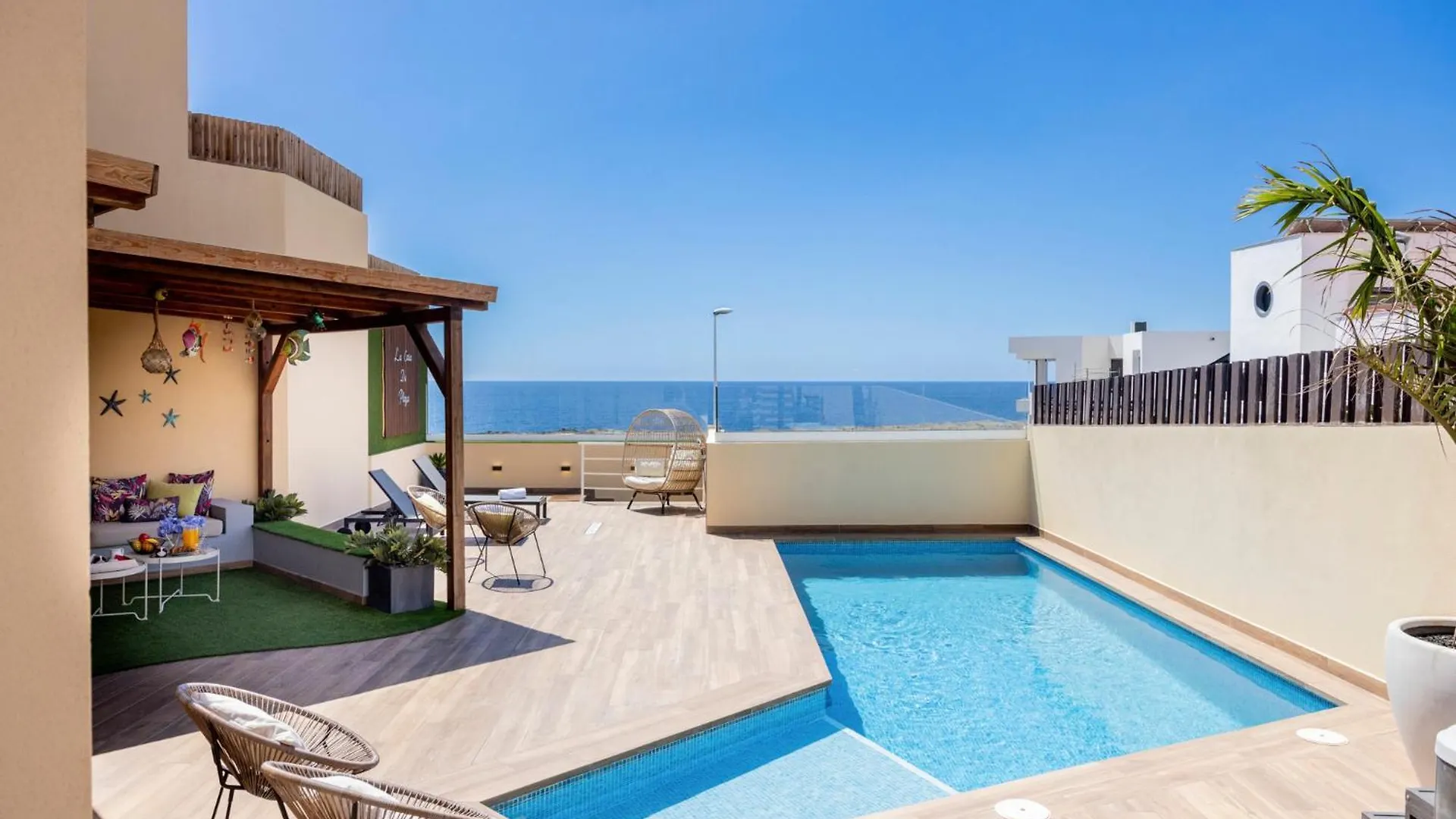 La Casa De Playa - Piscina Y Jacuzzi A 50M Del Mar location
